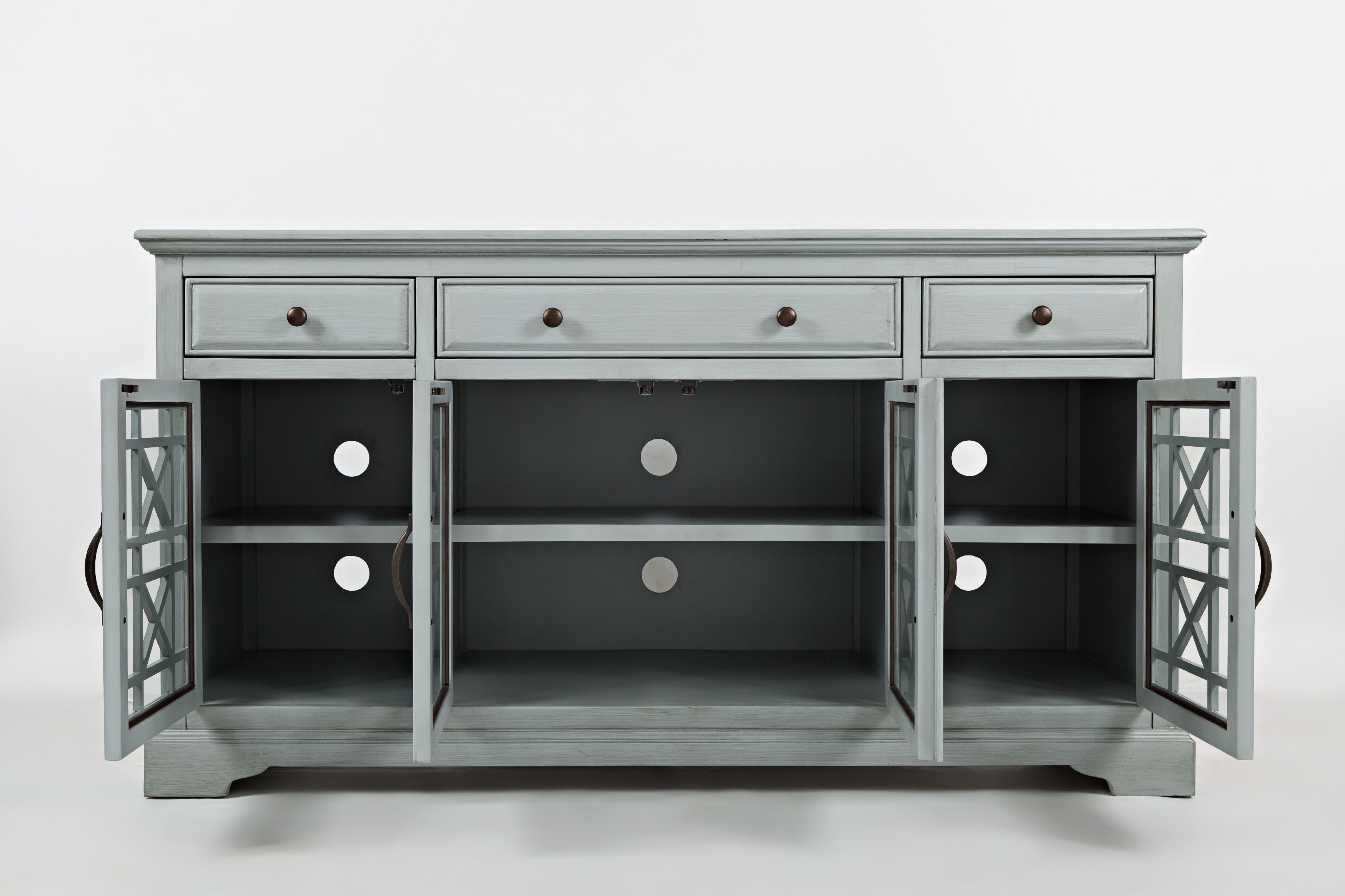 Jofran Home Entertainment Craftsman 60 Inch Media Unit 375-60 Jofran Home Entertainment Craftsman 60 Inch Media Unit 375-60